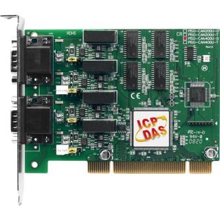 4-Port Isolated Protection Universal PCI CAN Card with 9-Pin D-Sub Connector