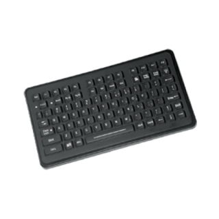 Compact Backlit Industrial Keyboard