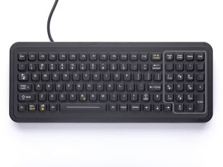Full-Size Panel Mount Keyboard with Backlighting