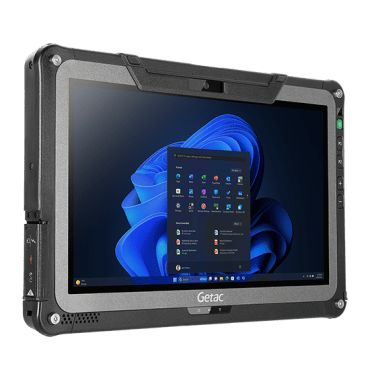 GETAC F110G7 - i5-1335U, 11.6" + Webcam, Win11+16GB, 256GB PCIe SSD, SR FHD+TS+stylus, EU & UK Power Cord, Rear Camera+Standard Batteries, WIFI+BT+4G GPS+PT,FTA164JI1MXX