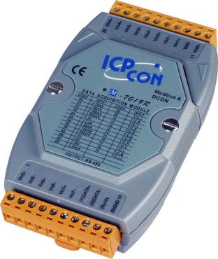 8-channel universal Analog Input Module with High voltage Protection (Gray Cover)