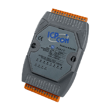 ICPDAS - 12-ch Power Relay Module with LED Display - M-7061D-G