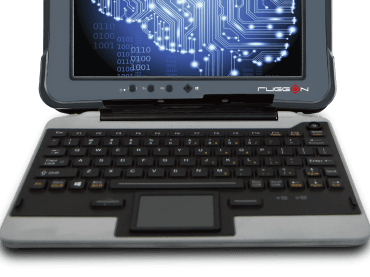 Ruggon PX501 / PA501 - Detachable Folding Keyboard
