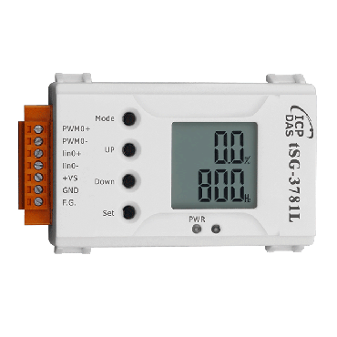 tSG-3781B
1-channel 4 ~ 20 mA Current Input / PWM Output Signal Conditioner (setting buttons are located at the bottom side) (RoHS)