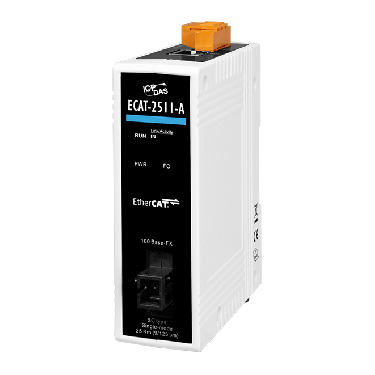 ECAT-2511-A CR EtherCAT Single-Strand Media Converter, TX 1310 nm, RX 1550 nm, SC (RoHS)
