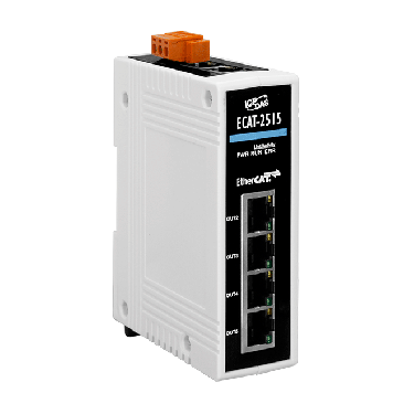 ECAT-2515 CR   1-to-5 Port EtherCAT Junction Slave Module - ICPDAS