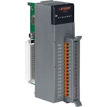 8-channel 10-80V AC Isolated Digital Input Module with 16-bit Counters