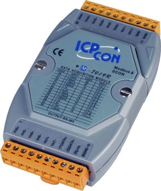 8-channel universal Analog Input Module with High voltage Protection (Gray Cover)