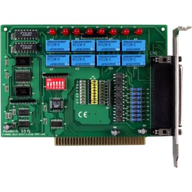 Isolated 8 Digital Input & Relay Output Board