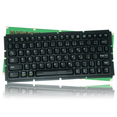 OEM Compact Backlit Industrial Keyboard