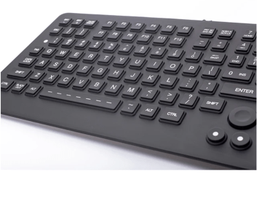 iKey - OEM Military & Space Saving Backlit Keyboard - SLK-880-FSR-OEM-USB