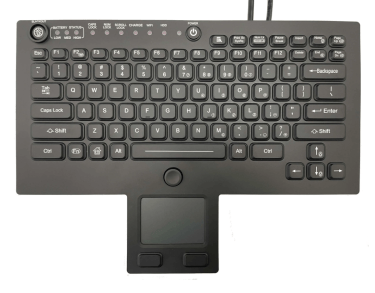 Thin Military OEM Keyboard with Touchpad - TMLT-890-TP-OEM
