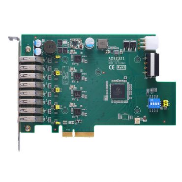 AX92321 - 4-port/8-port USB 3.0 PCI Express Card with 4 Independent Host Controllers
