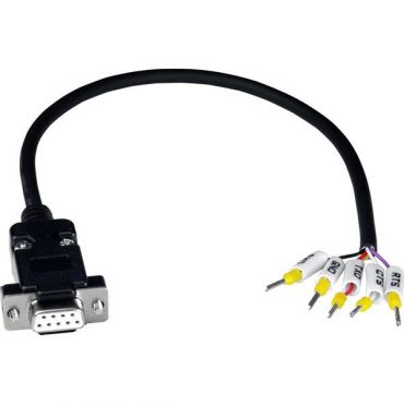 9-pin Female D-sub & RS-232 connector cable, 30 cm Cable for I-7188/E