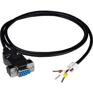 9-pin Female D-sub & 3-wire RS-232 cable, 1 M Cable for I-7188/E and SST-900/SST-2450