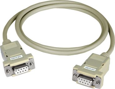 9-pin Female-Female D-sub cable, 1M Null Modem Cable for WinCon