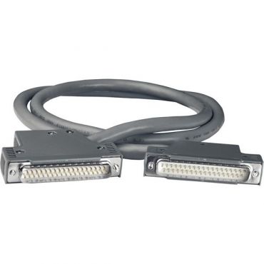 DB-37 Male-Male D-sub cable 1M. Cable for Daughter Board (45º)