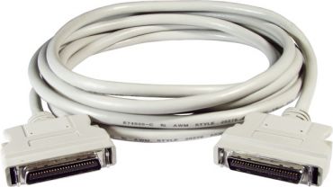 SCSI II 50-pin & 50-pin Male connector cable 3M, for Delta ASDA A series motor