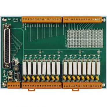 16-channel Input Terminal and 16-channel Relay Output Board