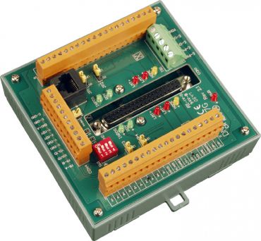 Photo-isolated terminal board for ICPDAS two-axis stepper/servo controller