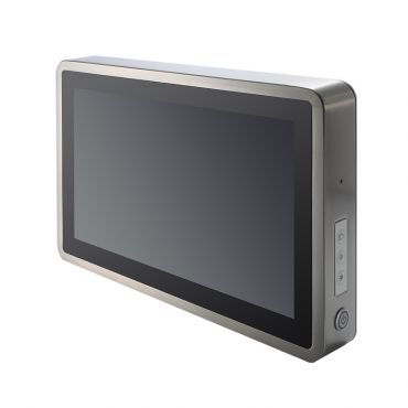 15.6" FHD TFT IP66 & IP69K-rated Stainless Steel Fanless PCT (or Resistive Touch) Panel Computer with Intel® Core™ i5-7300U Processor and Flat Bezel Design (-20°C to +50°C)