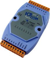 8-channel 80-250VAC Isolated Digital Input Module with 16-bit Counters and LED Display