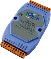 8-channel 10-80VAC Isolated Digital Input Module with 16-bit Counters and LED Display