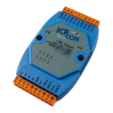 4-channel Isolated Digital Input and 4-channel Relay Output Module with 16-bit Counters and LED Display