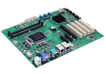 ATX Industrial Motherboard - IMB501 with LGA1151 Socket 6th/7th Gen Intel® Core™ Processor, Intel® H110, DDR4, USB 3.0, SATA 3.0, Dual LANs, VGA/DisplayPort/HDMI and mSATA