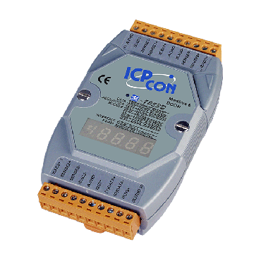 M-7033D - 3-channel RTD Input Module using the DCON and Modbus Protocols with 7-segment LED Display