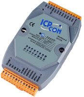 8-channel Isolated Digital Input and 8-channel Isolated Digital Output Module with 16-bit Counters with LED Display (Gray Cover)