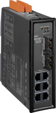 MSM-508FC-T CR	6-Port Layer 2 Managed Switch with 2-Fiber Port, Multi Mode, SC Type (RoHS)