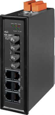 MSM-508FT-T CR	 6-Port Layer 2 Managed Switch with 2-Fiber Port, Multi Mode, ST Type (RoHS)
