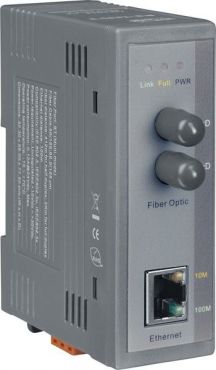 ICPDAS NS-200FT Industrial 10/100 Base-T to 100 Base-FX Media Converter