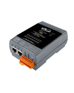 PET-7244 PoE Ethernet I/O Module with 2-port Ethernet Switch and 8 channel Digital In and 8 Digital Out