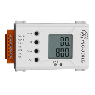 tSG-3781B 
1-channel 4 ~ 20 mA Current Input / PWM Output Signal Conditioner (setting buttons are located at the bottom side) (RoHS)