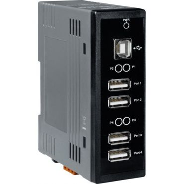 4-Port Industrial USB 2.0 Hub