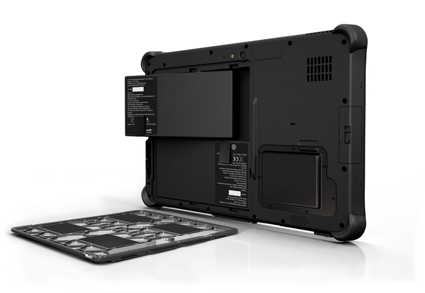 Getac F110 Fully Rugged Tablet - Dual Battery