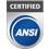 ANSI certified