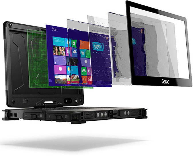 V110 Fully Rugged Tablet with Bonded Display