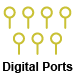 DI-2108 7 digital IO ports