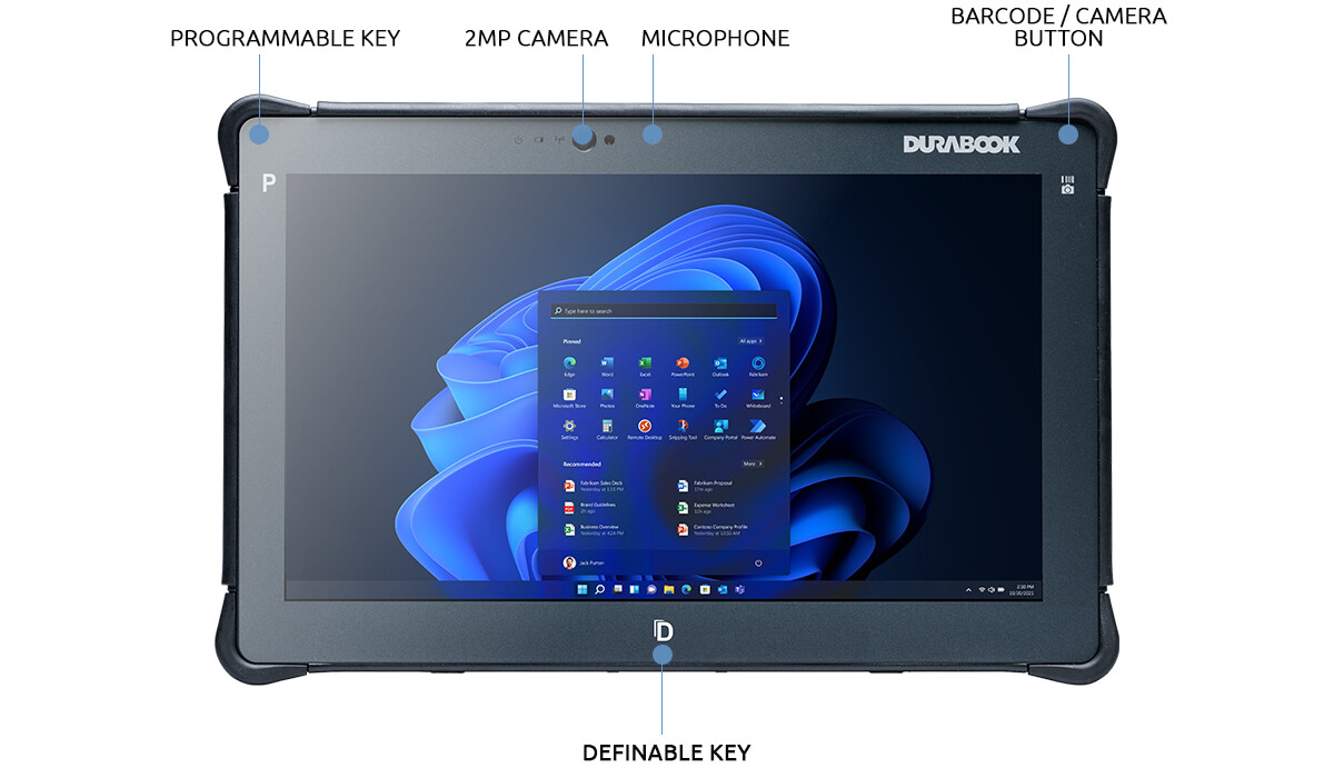 Durabook R11 G4 Rugged Tablet