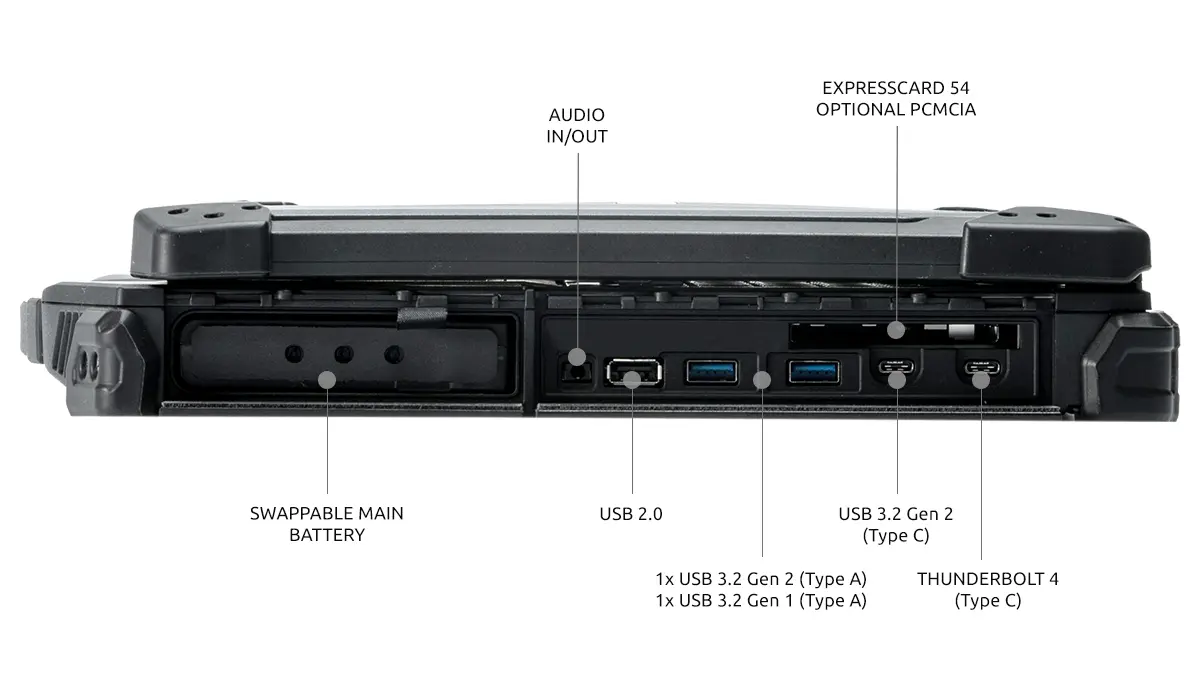 Durabook Z14i Right