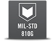 MIL-STD810G certified
