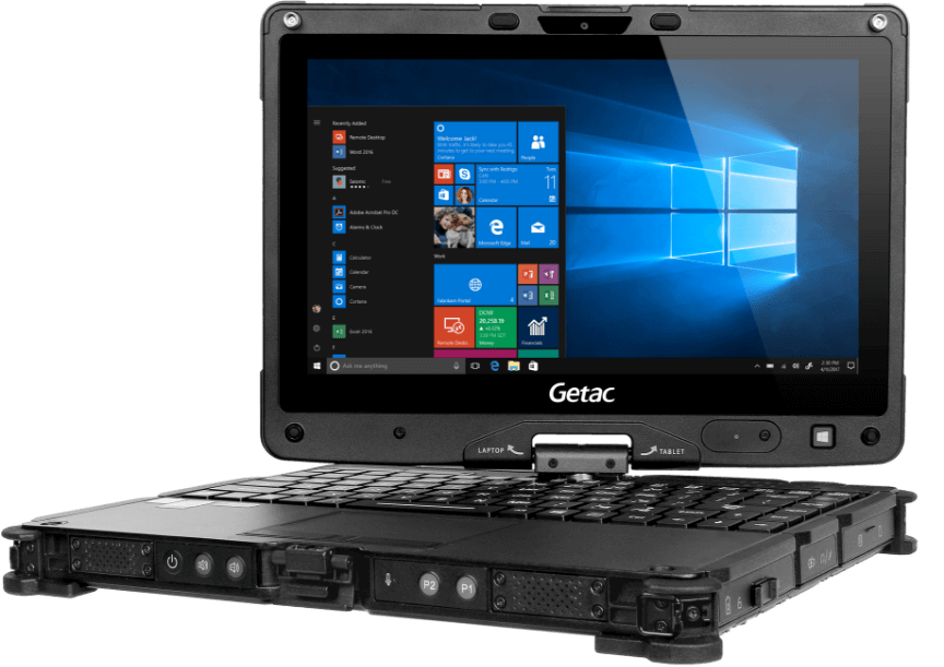 Getac V110 G6 Full Rugged Convertible tablet
